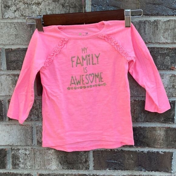 Take 50% OFF- Jumping Beans Girl 2T Pink Top - Picture 1 of 5